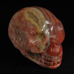 Jaspis regenboog schedel