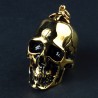 Goud RVS schedelhanger