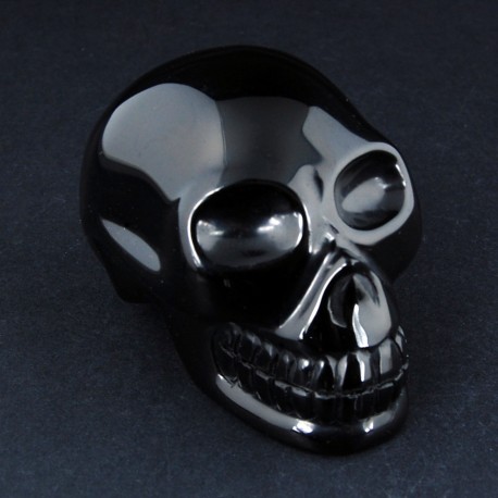 zwart Obsidiaan schedel