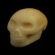 Geel Chalcedon schedel