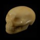 Geel Chalcedon schedel