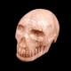 roze chalcedon schedel