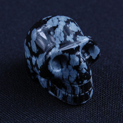 sneeuwvlok Obsidiaan  schedel