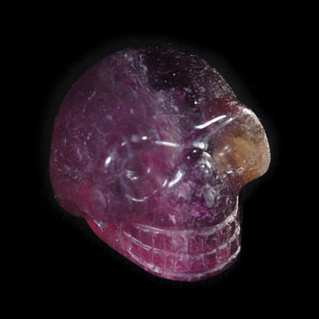 regenboogfluoriet schedel