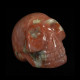 multi color color agaat schedel