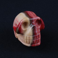regenboog jaspis schedel