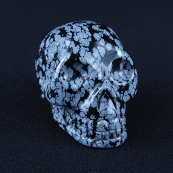 Obsidiaan sneeuwvlok schedel